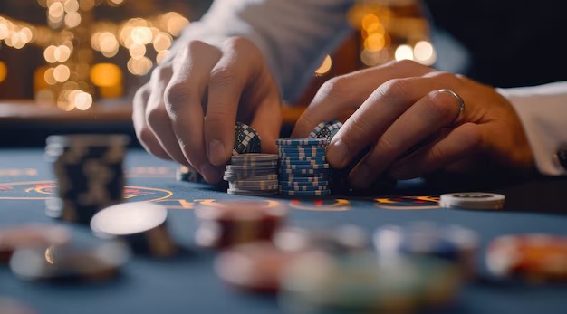 bigo4d live dealer studio with real dealer and HD table camera